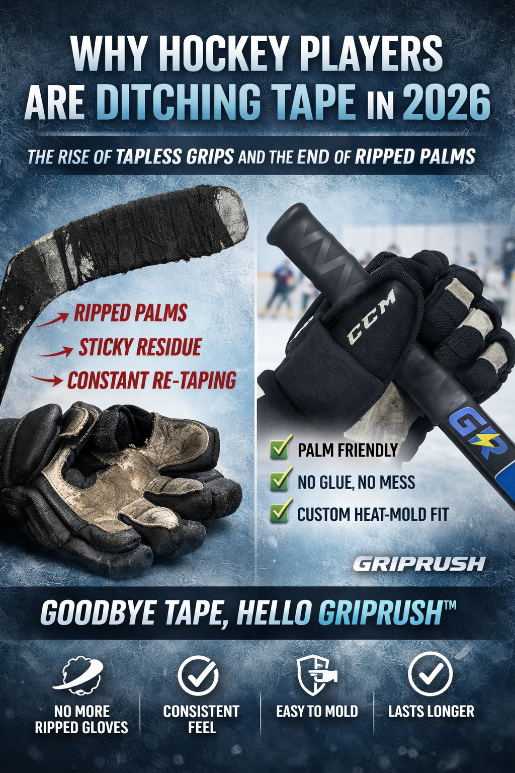 Why Hockey Players Are Ditching Traditional Tape in 2026