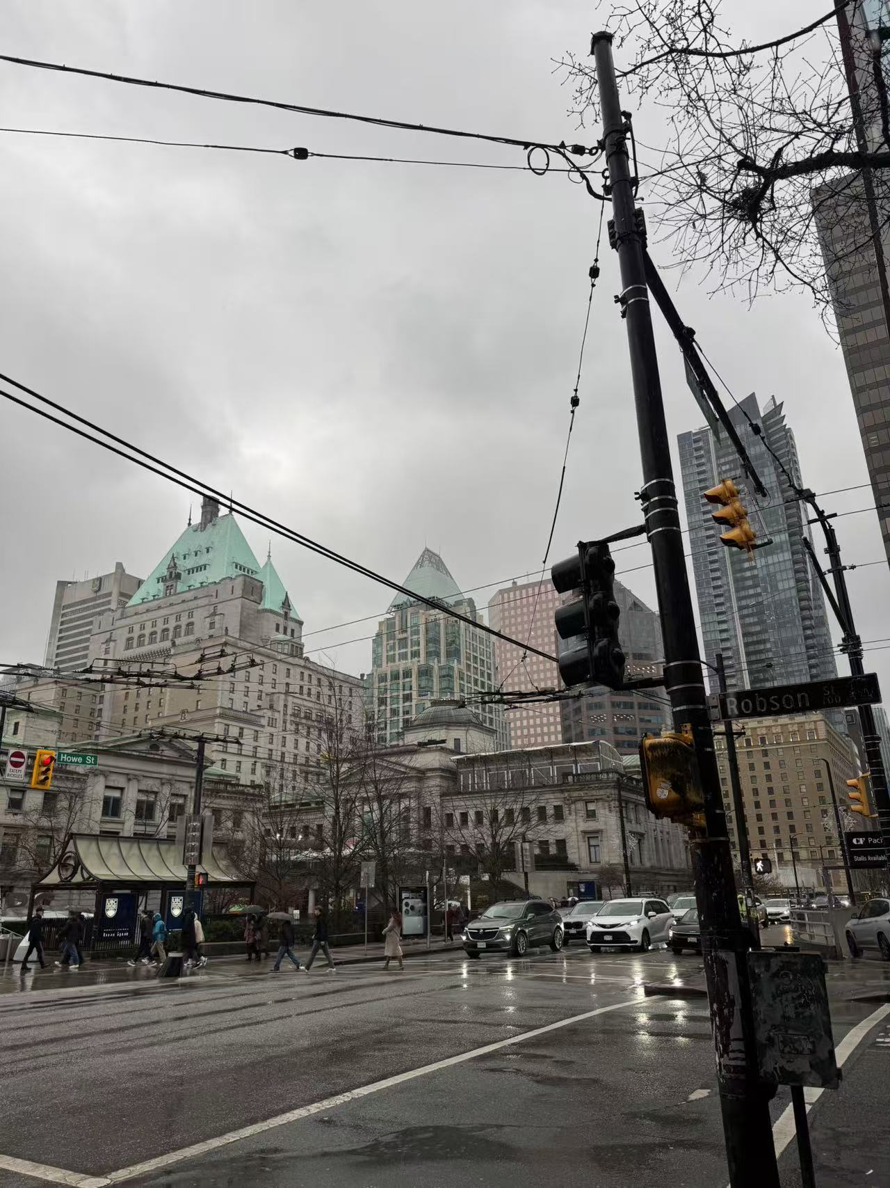 Raincouver: A Cinematic Shopping Day on Robson (with a little GripRush color)