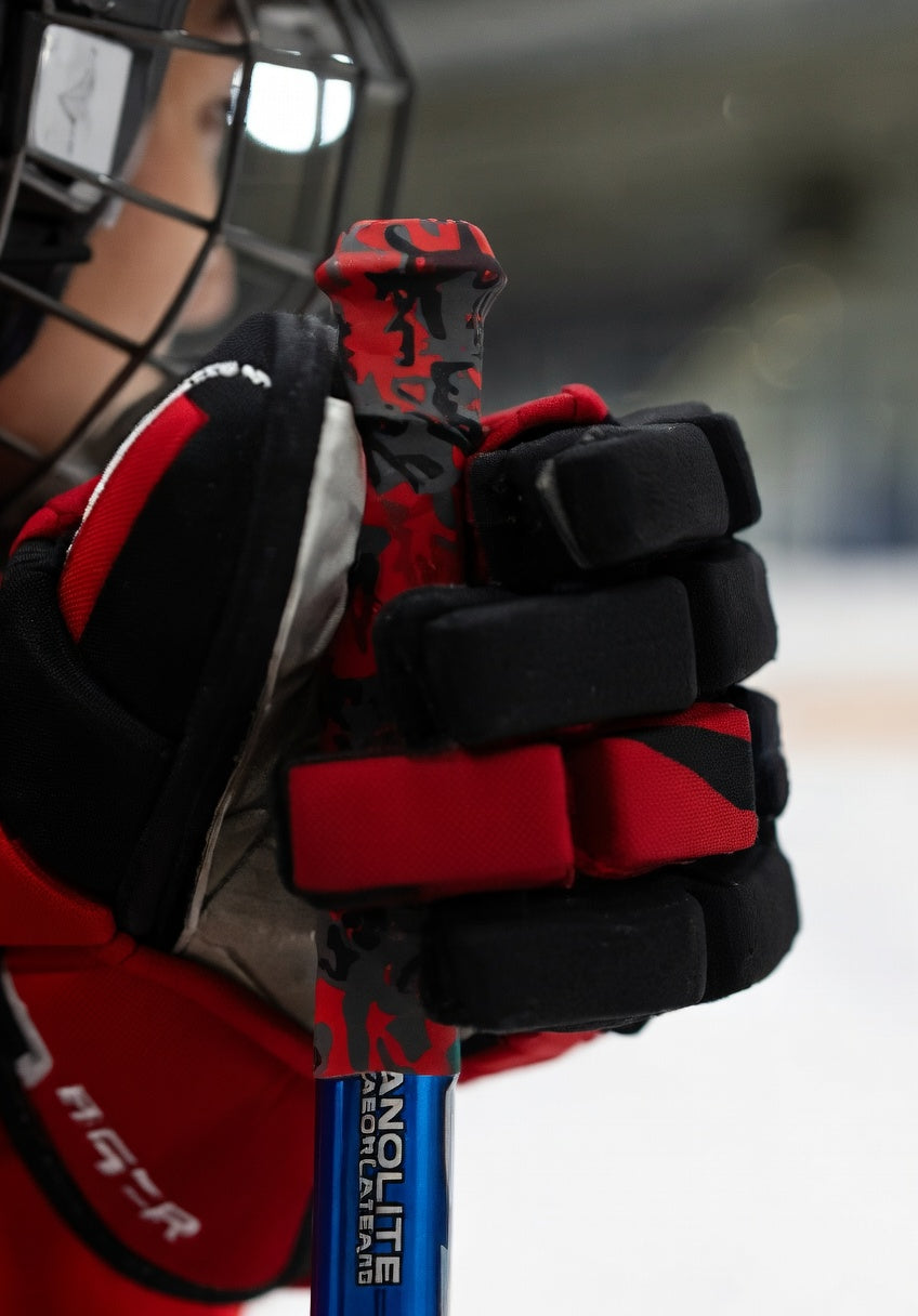 Crimson Strike Camo Hockey Grip