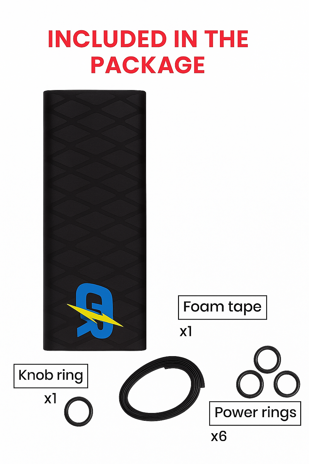 Hocky Grip Geometric-Black