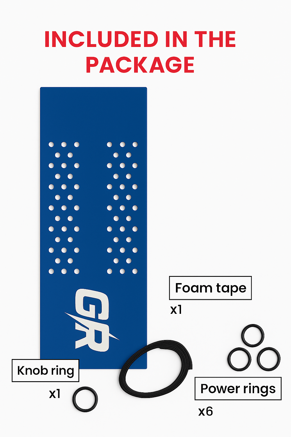 Pro Royal perforated grip