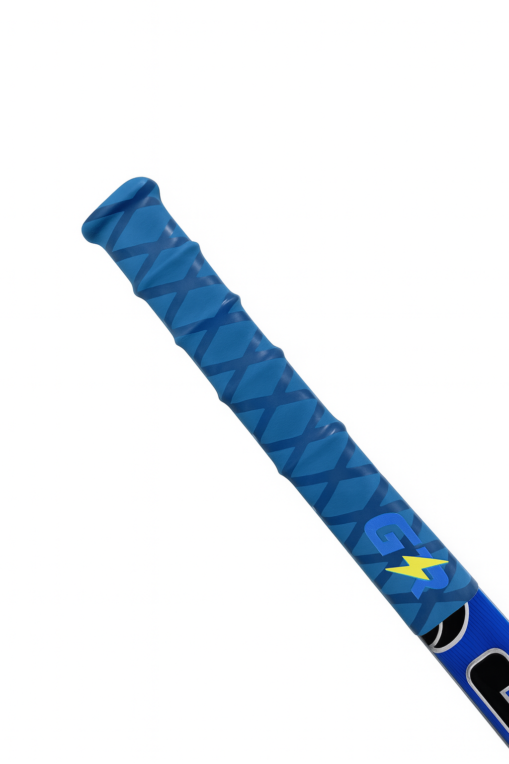 Hyper Wave Cyan with diamond-texture grip