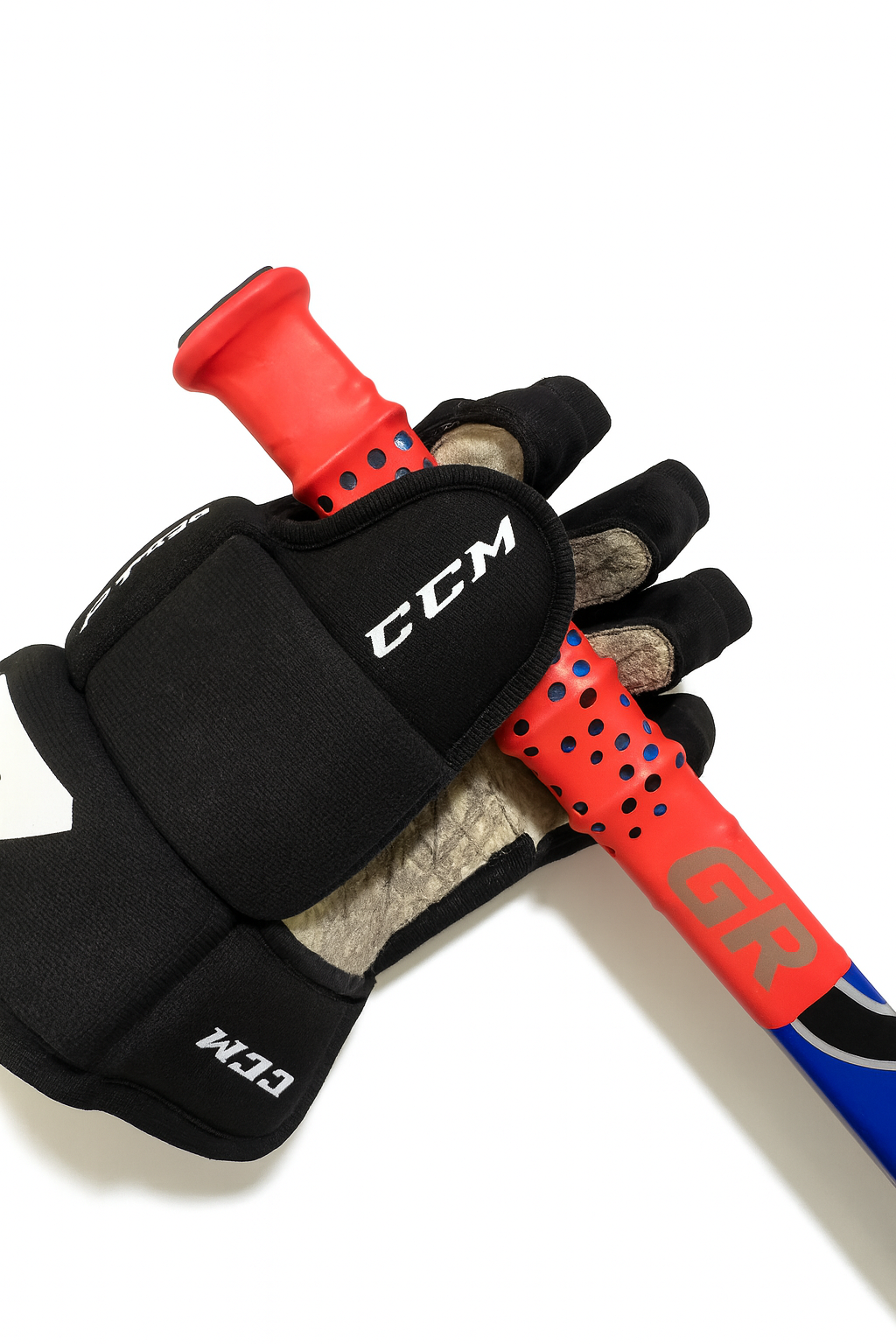 Blaze Orange( Perforated) Hockey Grip