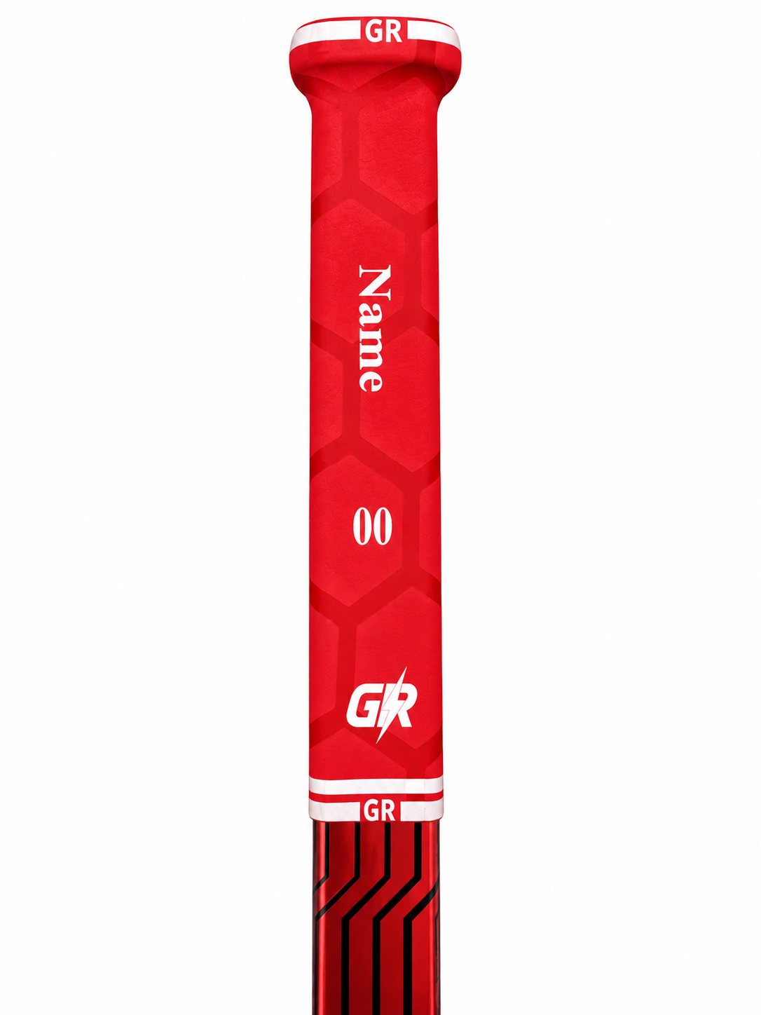 GripRush grip on a hockey stick