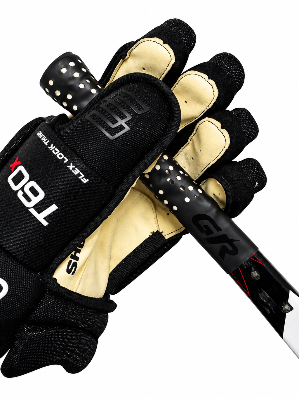 GripRush AeroVent™ Collection | Ventilated Tapeless Hockey Stick Grip