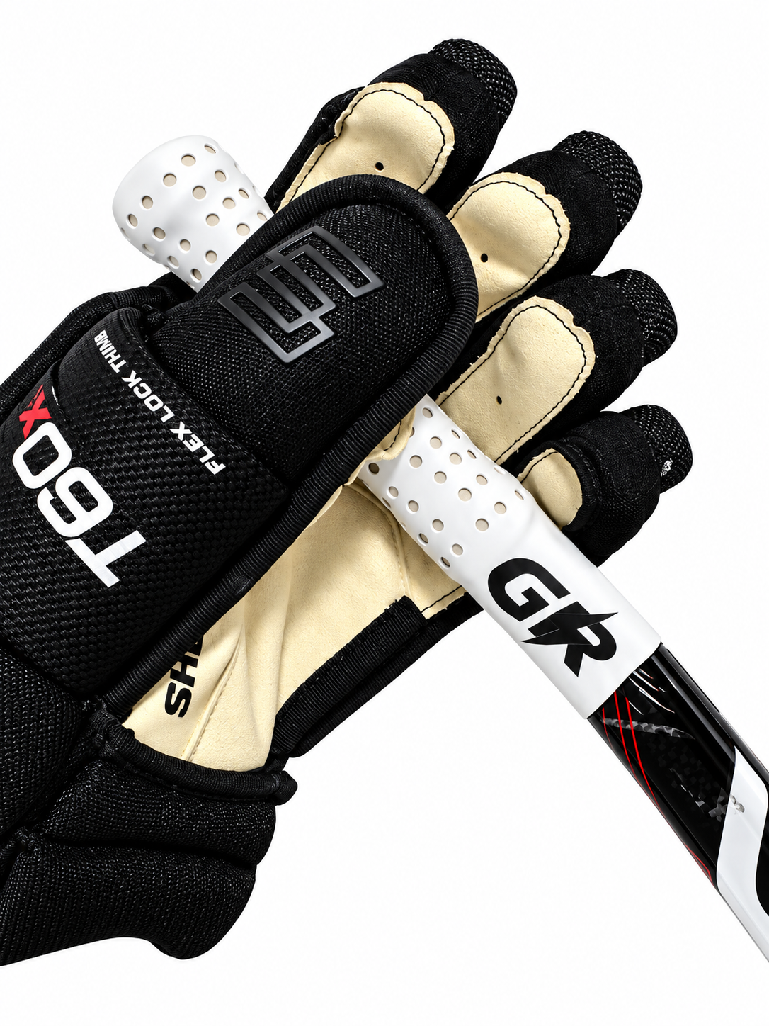 GripRush AeroVent™ Collection | Ventilated Tapeless Hockey Stick Grip