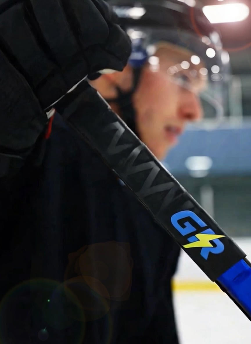 Obsidian Matte(Diamond Pattern) Hockey Grip