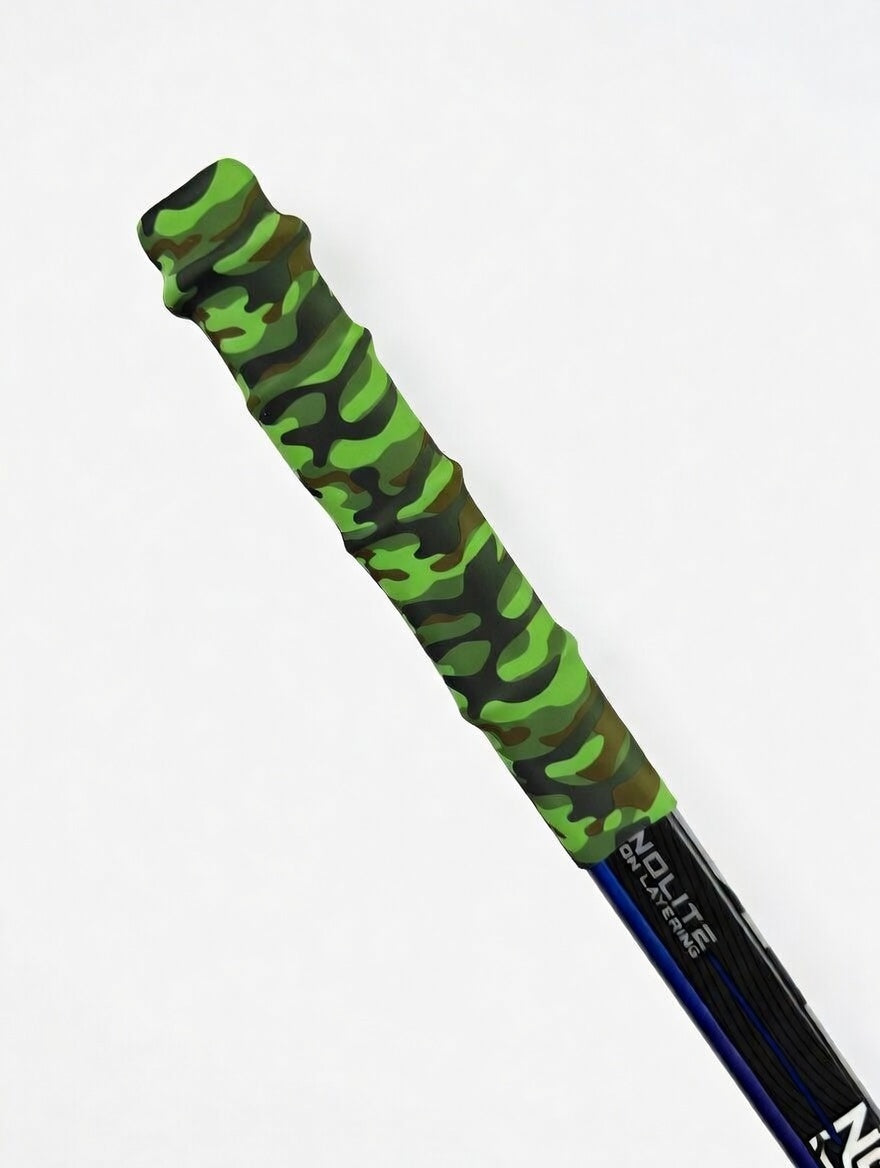 Tactical Green Camo Hockey Grip