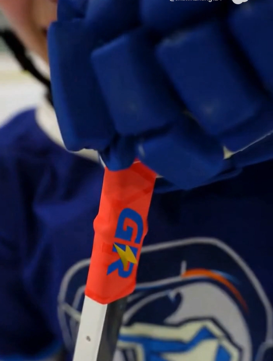 Hyper Orange with diamond- pattern grip