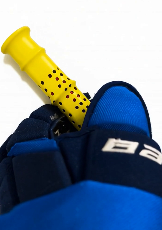 Neon Volt perforated grip