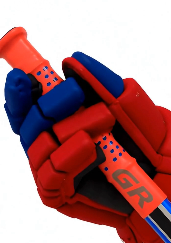 Blaze Orange( Perforated) Hockey Grip