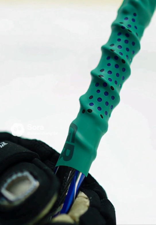 Arena Emerald perforated grip